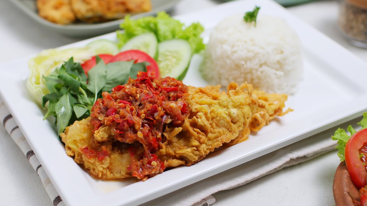 Lalapan Ayam Crispy