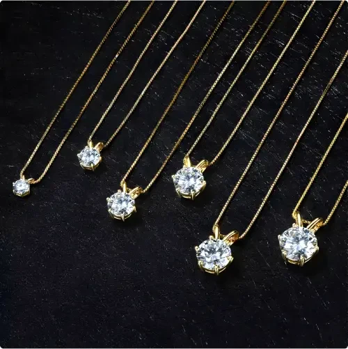 Moissanite Pendant